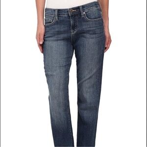 Lucky Brand Straight-Leg Dungarees by Gene Montesano Womens Size 12